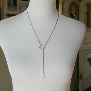 FashionFeedingHunger lariat necklace